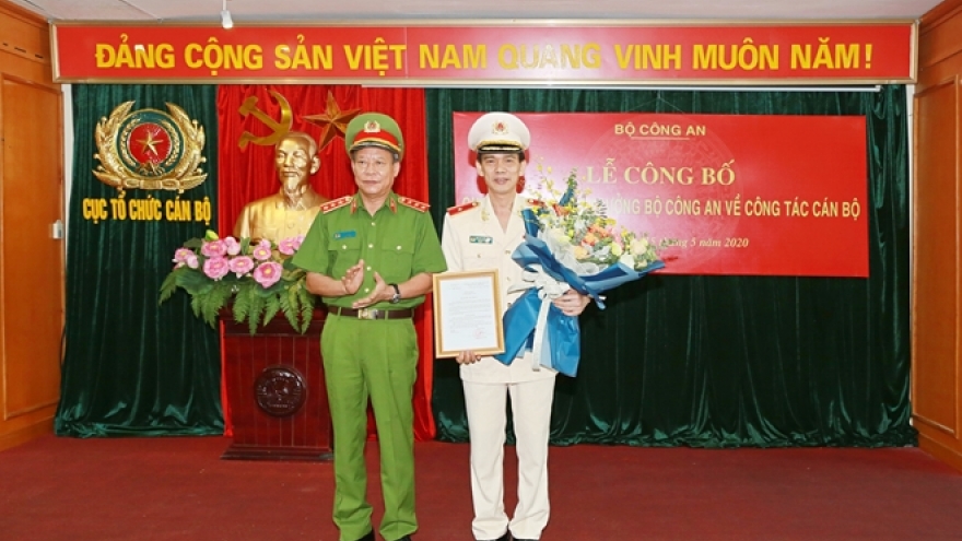 Bộ Công an bổ nhiệm tân Cục trưởng Cục Tổ chức cán bộ