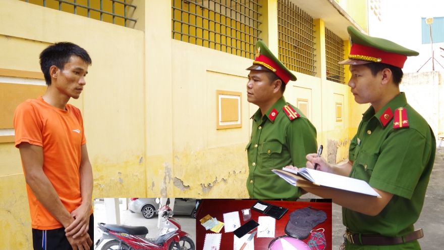 Ra tù lại tiếp tục gây ra 4 vụ cướp giật