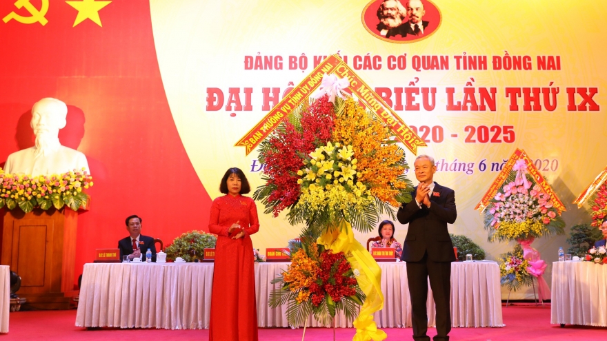 Đại hội đại biểu Đảng bộ khối các cơ quan tỉnh Đồng Nai lần thứ IX