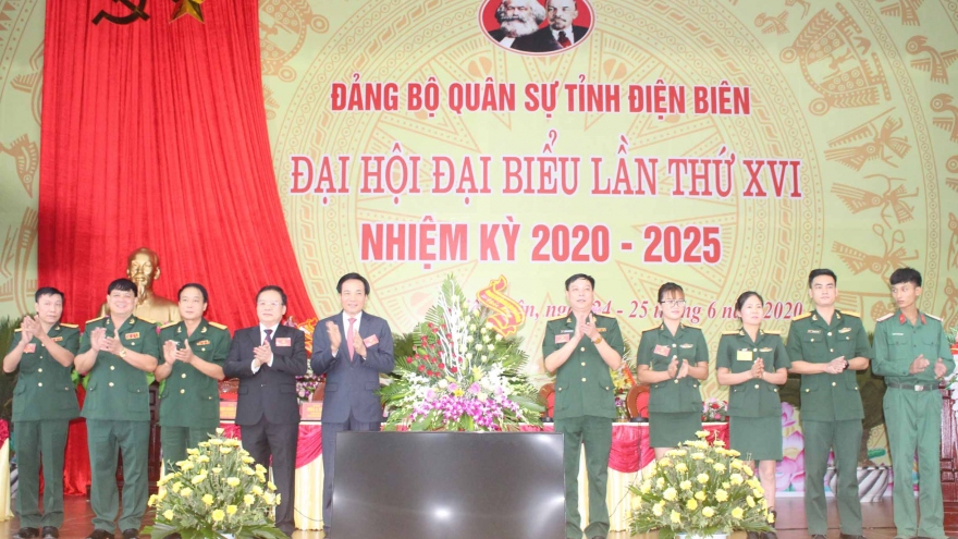 Khai mạc Đại hội Đại biểu Đảng bộ Quân sự tỉnh Điện Biên lần thứ XVI