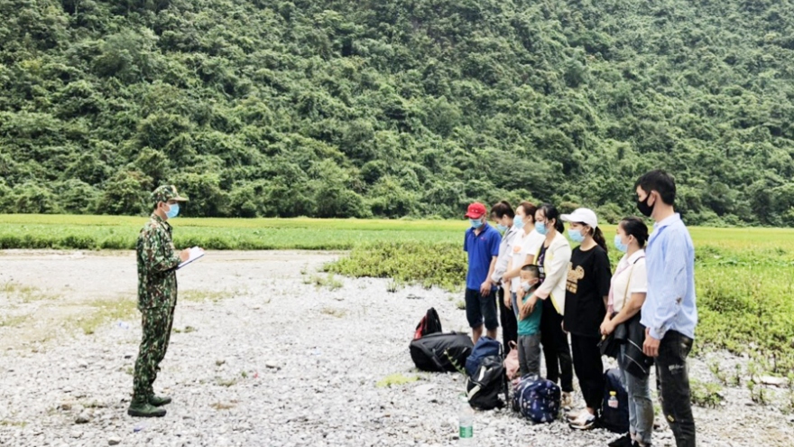 Nửa tháng, tỉnh Cao Bằng có gần 500 đối tượng nhập cảnh trái phép