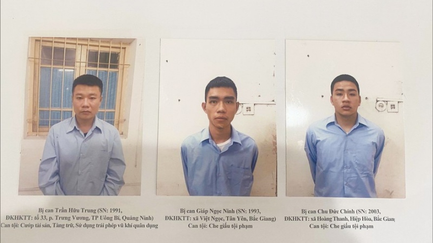 Truy tố đối tượng cướp Ngân hàng Techcombank chi nhánh Sóc Sơn