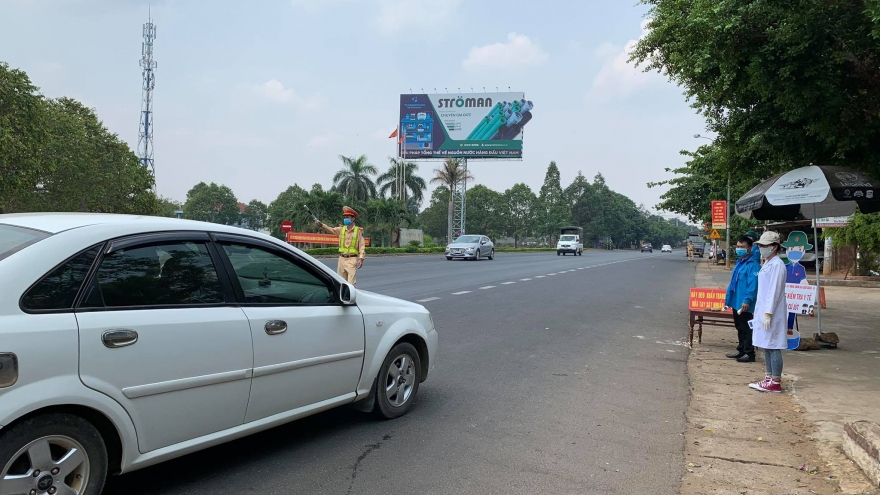 Tây Nguyên chốt chặn phòng dịch nghiêm nhưng vẫn đảm bảo lưu thông