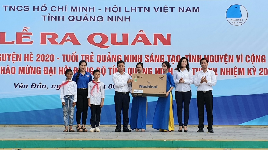 Tuổi trẻ Quảng Ninh ra quân “Chiến dịch Thanh niên tình nguyện hè năm 2020”