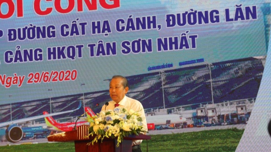 Phó Thủ tướng phát lệnh nâng cấp sân bay Nội Bài, Tân Sơn Nhất