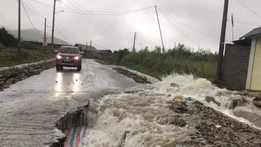 Lai Châu mưa to trên diện rộng, nguy cơ lũ quét, sạt lở đất ở nhiều nơi