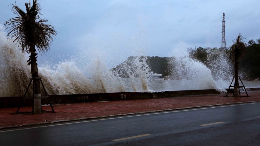 Các địa phương khẩn trương các biện pháp ứng phó với bão số 2