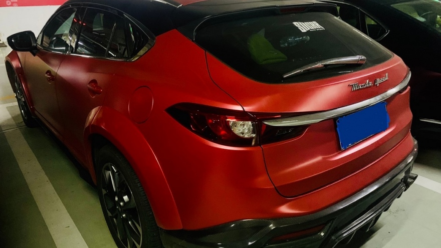 Biến chiếc Mazda CX-4 trở thành một chiếc Maserati Levante