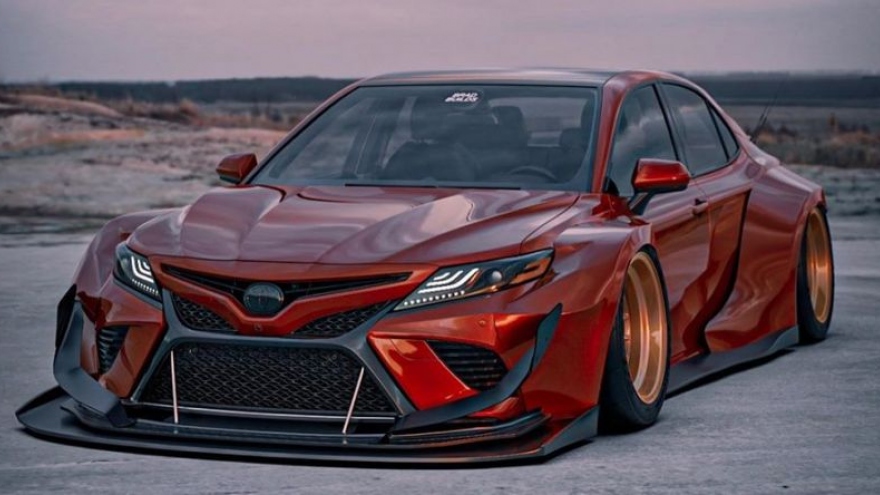 Hình ảnh Toyota Camry XV70 “ngầu” hơn với Brad Builds