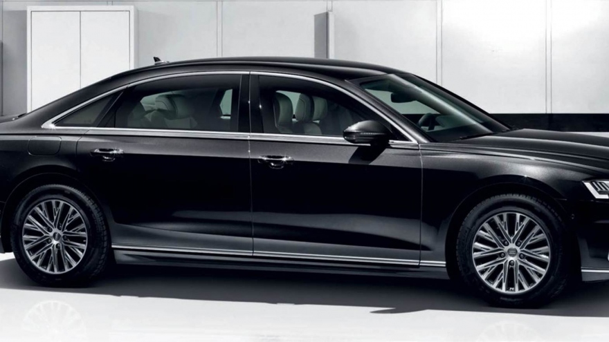 Khám phá Audi A8L phiên bản bọc thép có giá 750.000 USD