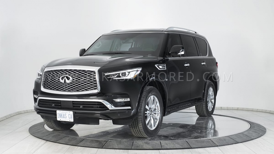 Chi tiết SUV hạng sang chống đạn Inkas Infinity QX80