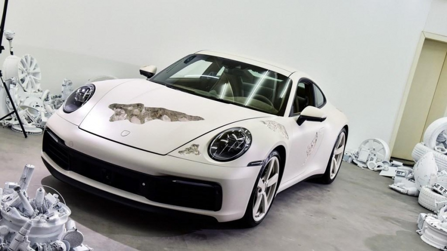 Cận cảnh Porsche 911 Carrera 4S độc nhất thế giới