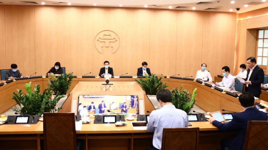 Bí thư Thành ủy Hà Nội chủ trì họp Ban chỉ đạo phòng, chống Covid-19