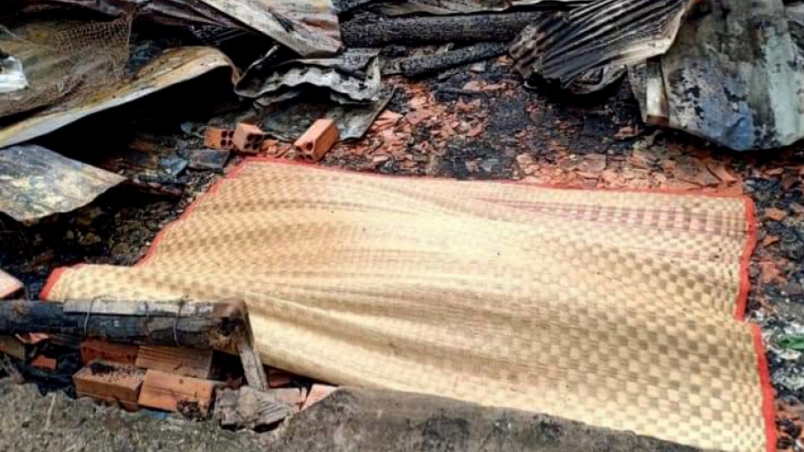 Cụ bà tử vong trong vụ hoả hoạn