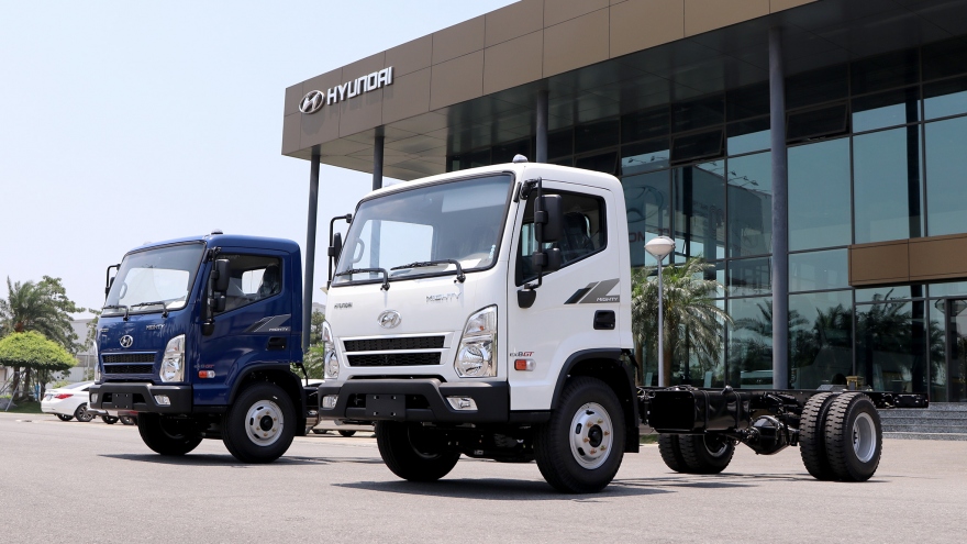 Hyundai Mighty EX8 GT chính thức giới thiệu tại Việt Nam