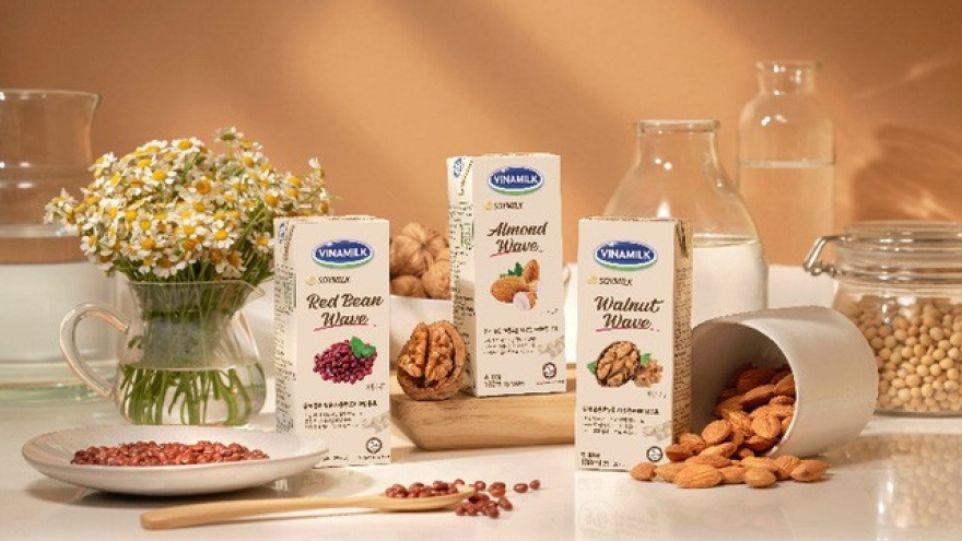 Vinamilk giới thiệu dòng sản phẩm sữa hạt cao cấp vào thị trường Hàn Quốc