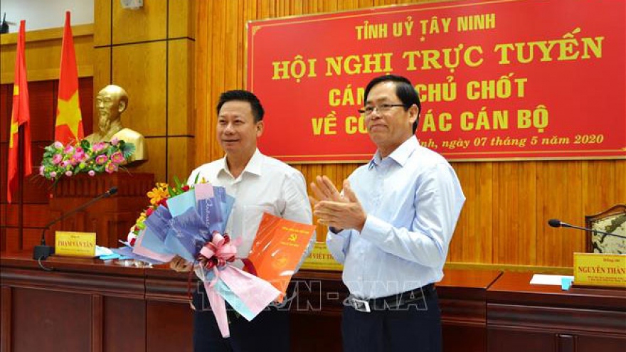 Ông Nguyễn Thanh Ngọc giữ chức Phó Bí thư Tỉnh ủy Tây Ninh