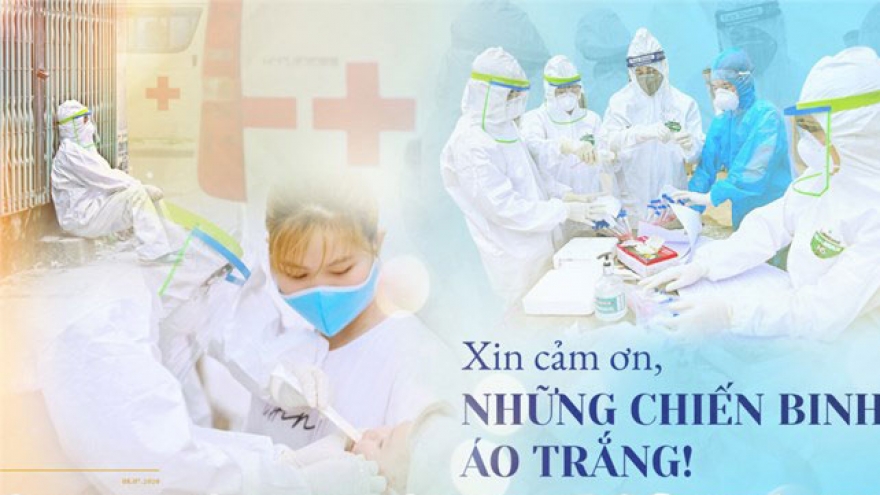 Xin cảm ơn những chiến binh áo trắng!