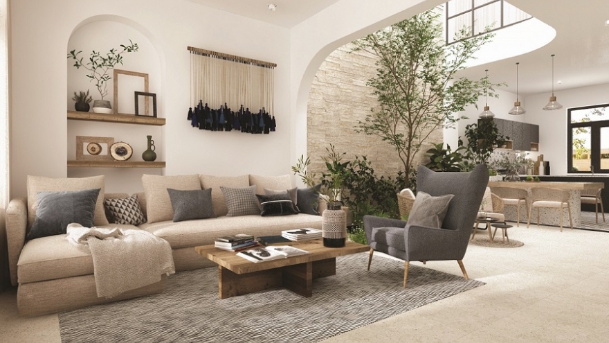 Nâng tầm nghệ thuật cho không gian sống với kiến trúc Địa Trung Hải