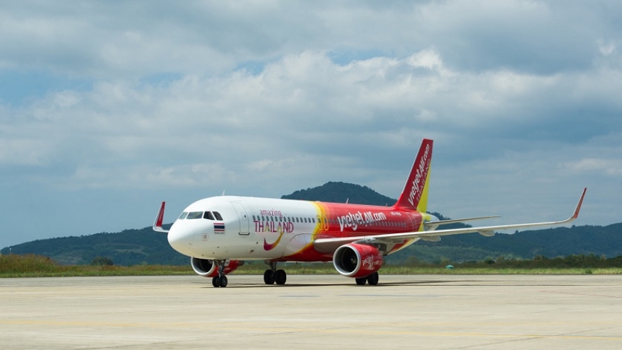 Vietjet khuyến mại lớn cho các đường bay tại Thái Lan với giá chỉ từ 9 Baht