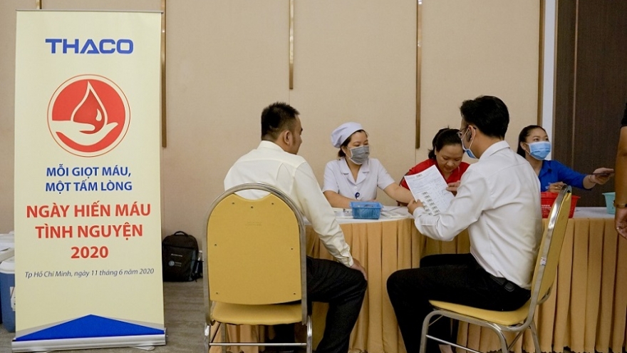 THACO tổ chức chương trình hiến máu nhân đạo lần thứ 14 trên toàn quốc