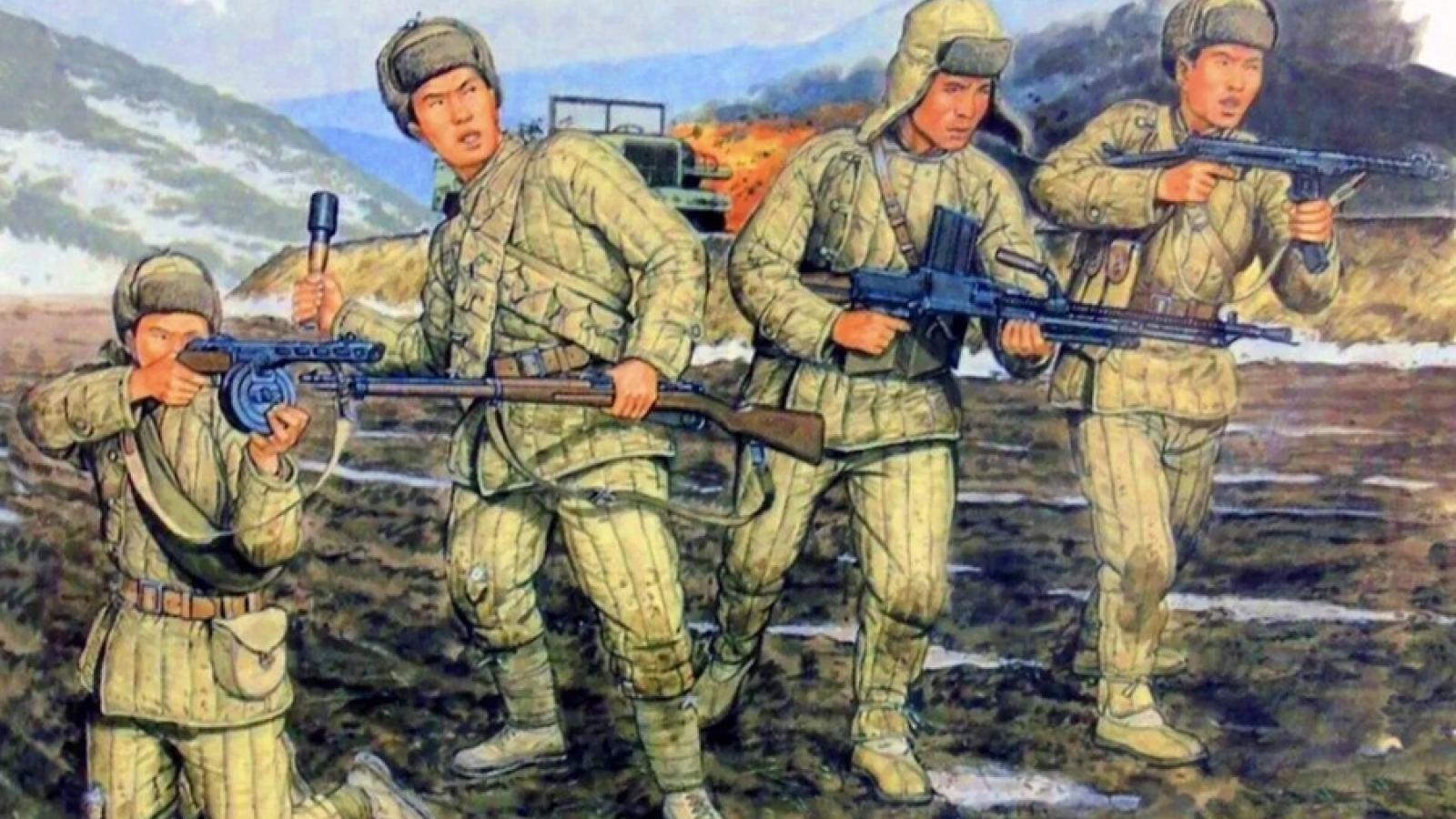 Trung Quốc lâm trận chặn quân Mỹ trong Chiến tranh Triều Tiên 1950-53