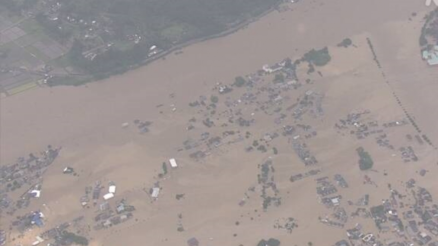 Cập nhật mưa lớn tại Nhật Bản làm hàng chục người mất tích, bị thương