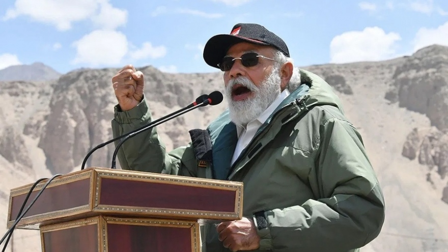 Thủ tướng Ấn Độ Modi tuyên bố chủ nghĩa “bành trướng” đã hết thời