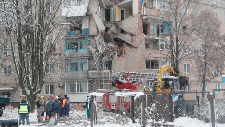 Ukraine: Nổ tại chung cư, ít nhất 1 người thiệt mạng