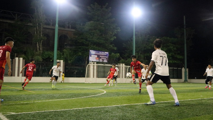 Giải bóng đá các doanh nghiệp Việt Nam tại Campuchia chào mừng Quốc khánh