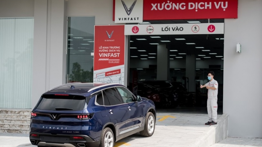 VinFast khai trương thêm 14 xưởng dịch vụ mới trên toàn quốc