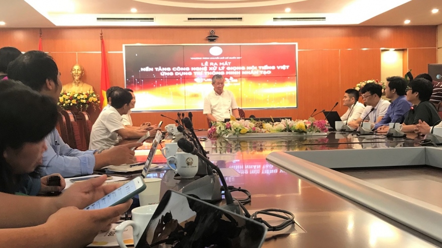 Ra mắt nền tảng công nghệ xử lý giọng nói tiếng Việt ứng dụng AI