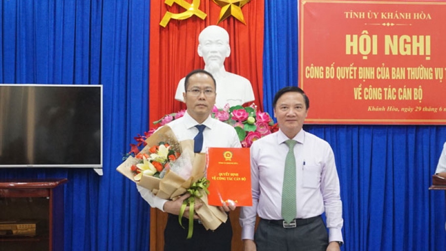 Ông Nguyễn Khắc Hà giữ chức vụ Trưởng Ban Tổ chức Tỉnh ủy Khánh Hòa