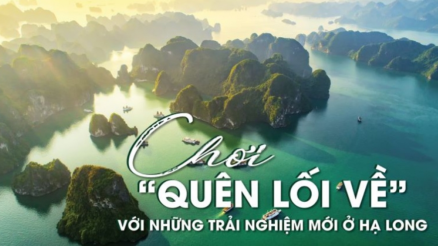 Chơi “quên lối về” với vô vàn trải nghiệm mới ở Hạ Long
