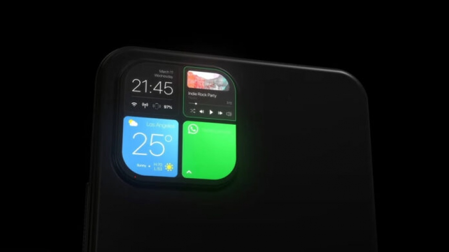 iPhone 12 sẽ có cụm camera sau thành màn hình phụ