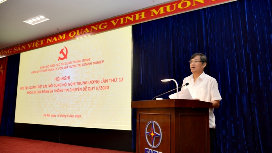 Ủy ban Quản lý vốn nhà nước quán triệt nội dung Hội nghị TƯ 12