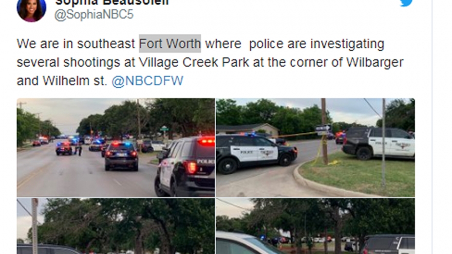 Xả súng tại Texas (Mỹ) khiến nhiều người bị thương