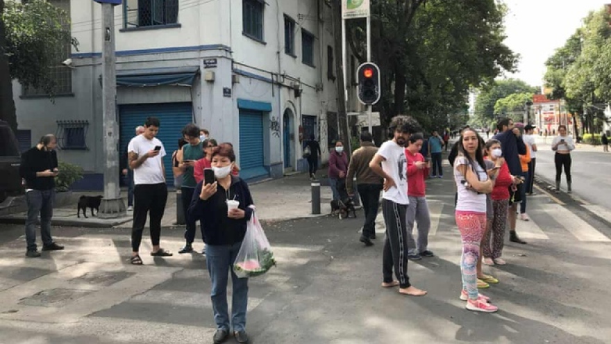 Động đất 7,5 độ ở Mexico, cảnh báo sóng thần được ban bố với nhiều nước