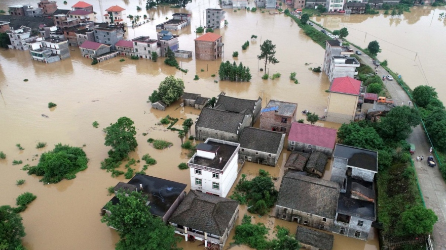 Mưa lũ nghiêm trọng tàn phá Trung Quốc, hàng triệu người bị ảnh hưởng