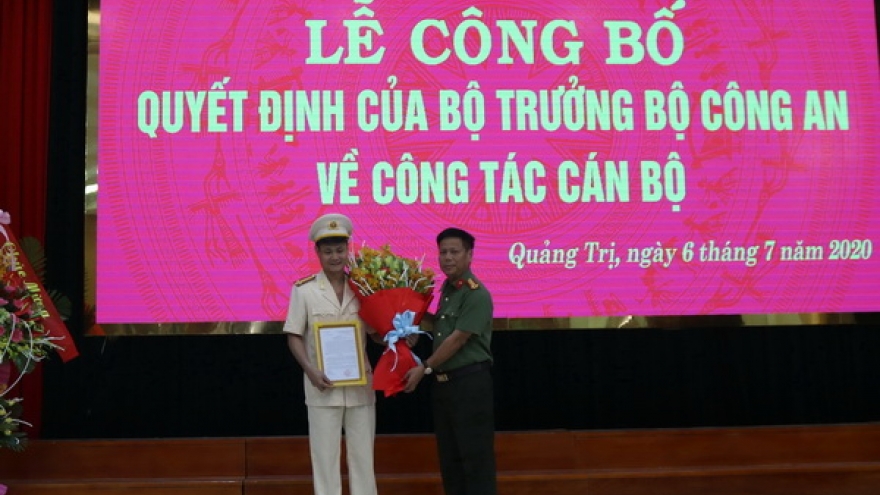 Quảng Trị có tân Phó Giám đốc Công an tỉnh
