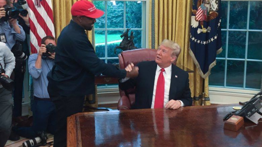 Kanye West không còn ủng hộ ông Trump, quyết tâm tranh cử Tổng thống