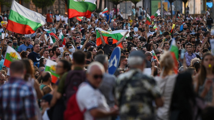Hàng nghìn người biểu tình phản đối tình trạng tham nhũng tại Bulgaria