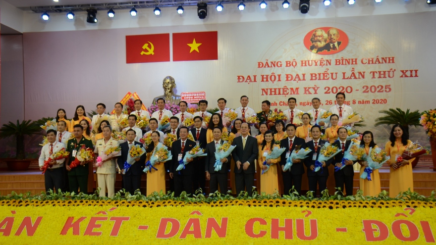 Ông Trần Hoàng Quân tái đắc cử Bí thư Huyện uỷ Bình Chánh