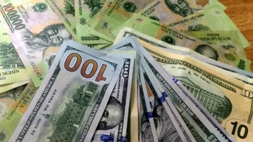 Giá USD đồng loạt giảm tại các ngân hàng thương mại
