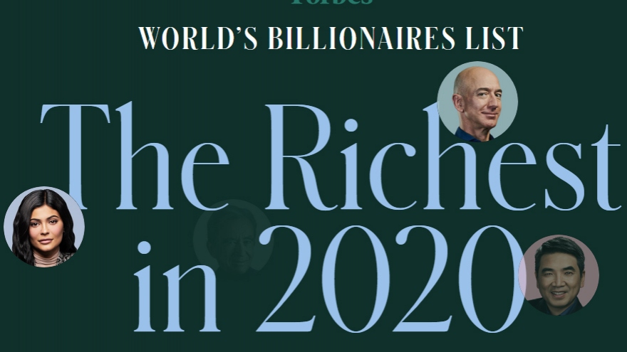 Điểm danh 9 tỷ phú giàu nhất thế giới hiện nay