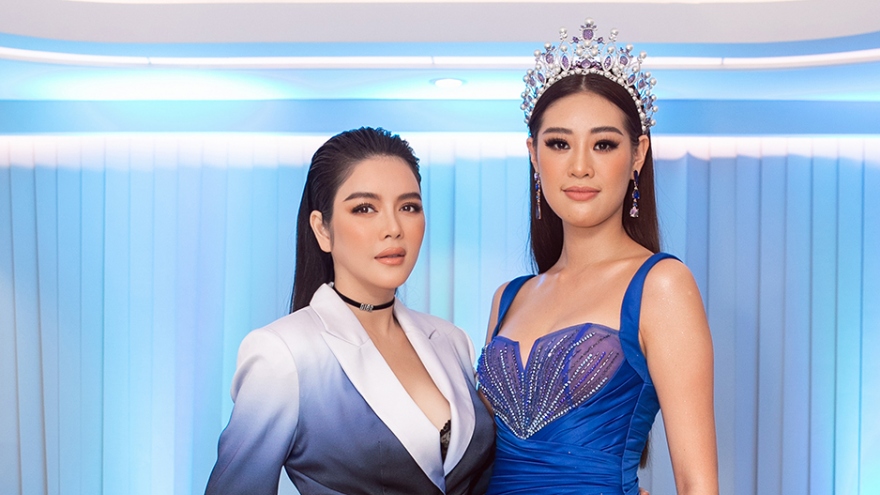 Hoa hậu Khánh Vân diện váy đuôi cá, đẹp rạng ngời tại sự kiện