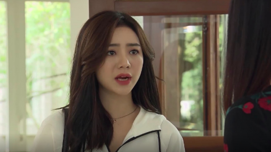 “Đừng bắt em phải quên” tập 10: Ngân tát con gái vì nói bố ngoại tình