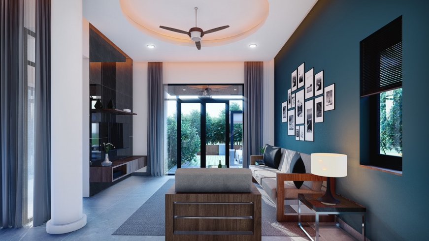 Biệt thự nghỉ dưỡng đẹp nương theo phong cách đương đại