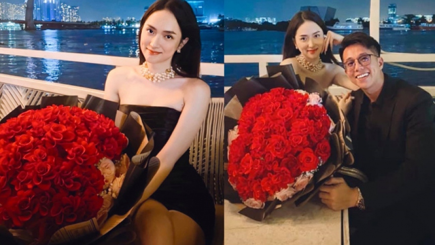 Chuyện showbiz: Hương Giang và bạn trai Matt Liu kỷ niệm 2 tháng hẹn hò