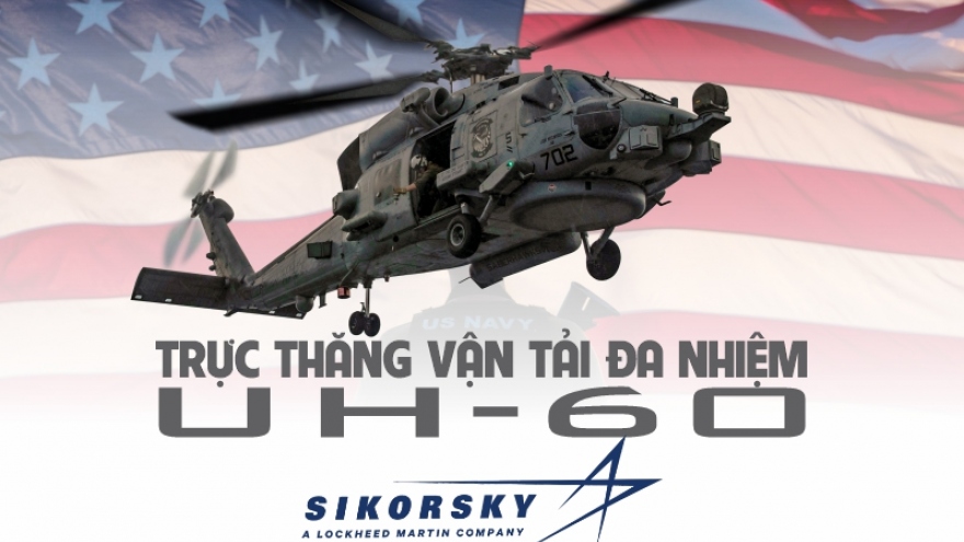 Infographic: Trực thăng đa nhiệm UH-60 của quân đội Mỹ